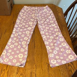 Lilac Flare Pants